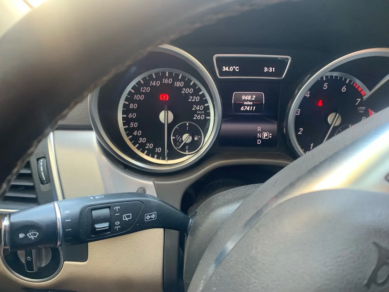 سيارة مرسيدس  ML350 2014  للبيع