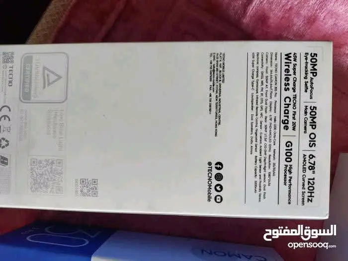 تكنوا كامون 30s برو 256/16 كامل الاغراض للبيع او البدل على سامسونج a55