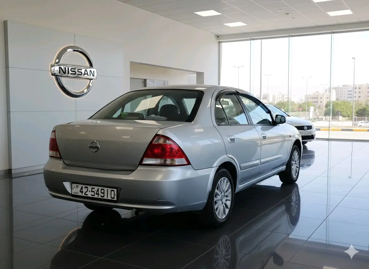 نيسان صني موديل 2013 القصه الكوريه بحاله ممتازه للبيع