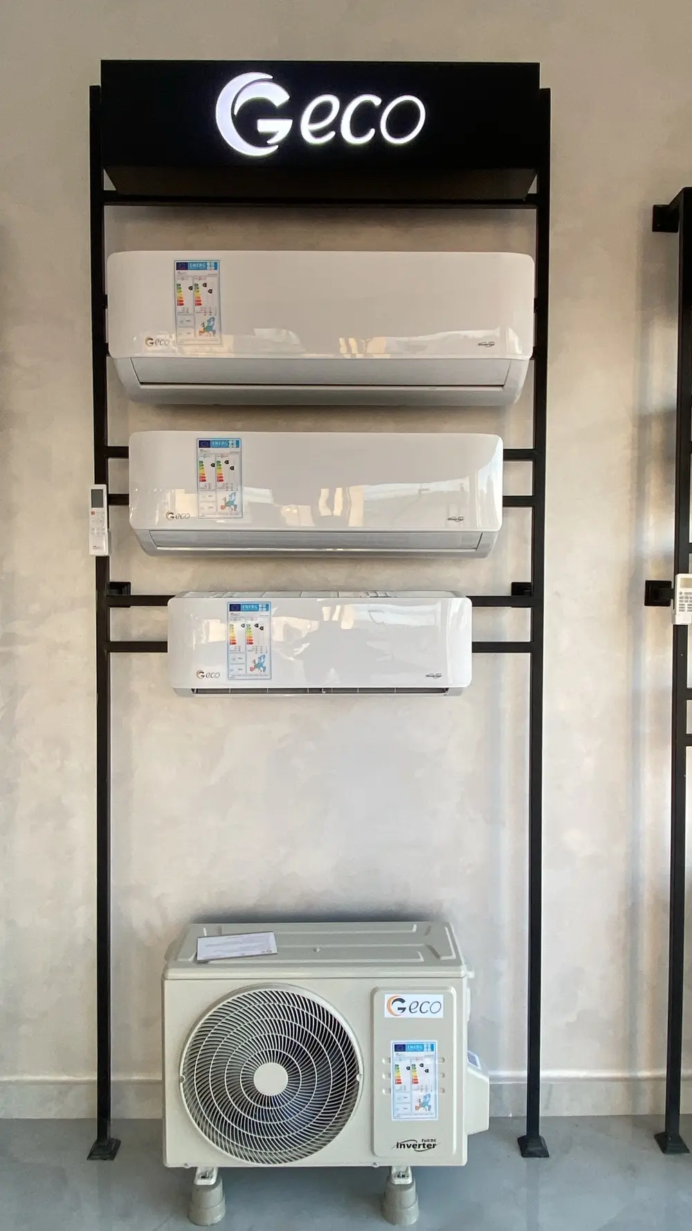 الوكيل الحصري لمكيفات Geco , General plus , national tronic