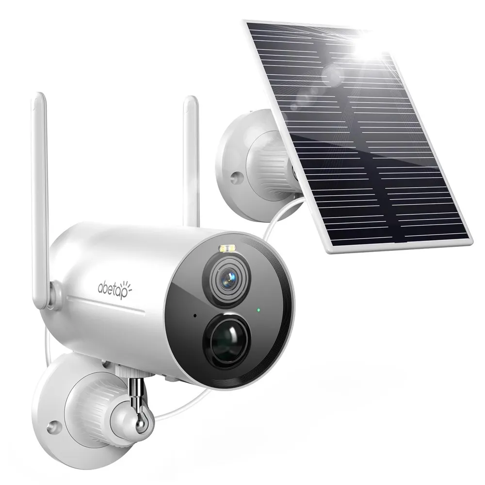 chargeable solar wificam