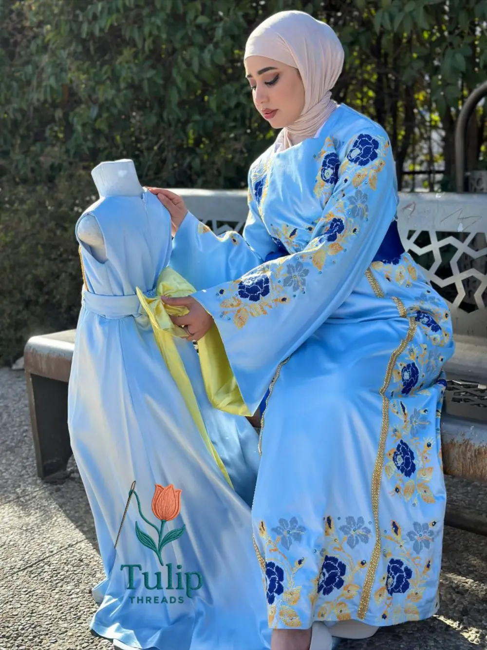 تفصيل ثواب وفساتين مطرزه حسب الطلب