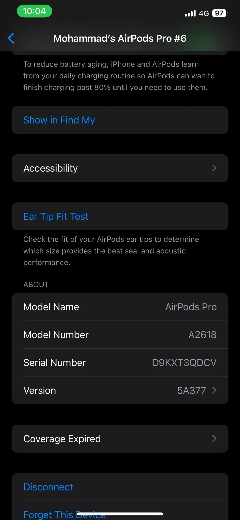 ايربودز برو الجيل الثاني airpods pro sec gen