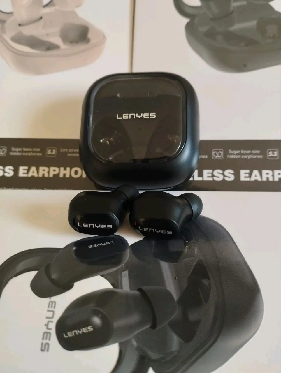 سماعة بلوتوث Lenyes تعمل ل 12 ساعة