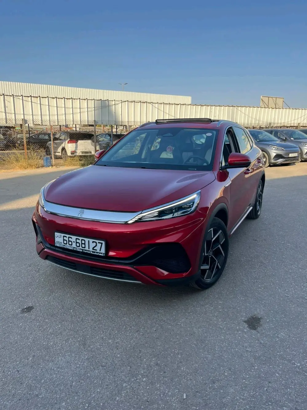 بي واي دي ايوان موديل 2023 بطاريه كبيره 510 فل ابشن بانوراما متحركه عداد قليل اص