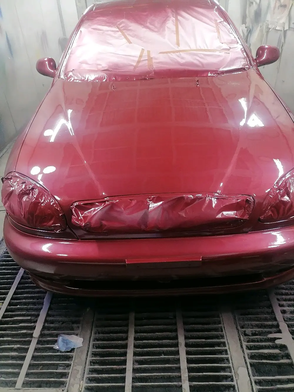 دايو لانوس موديل 1999 لون خمري