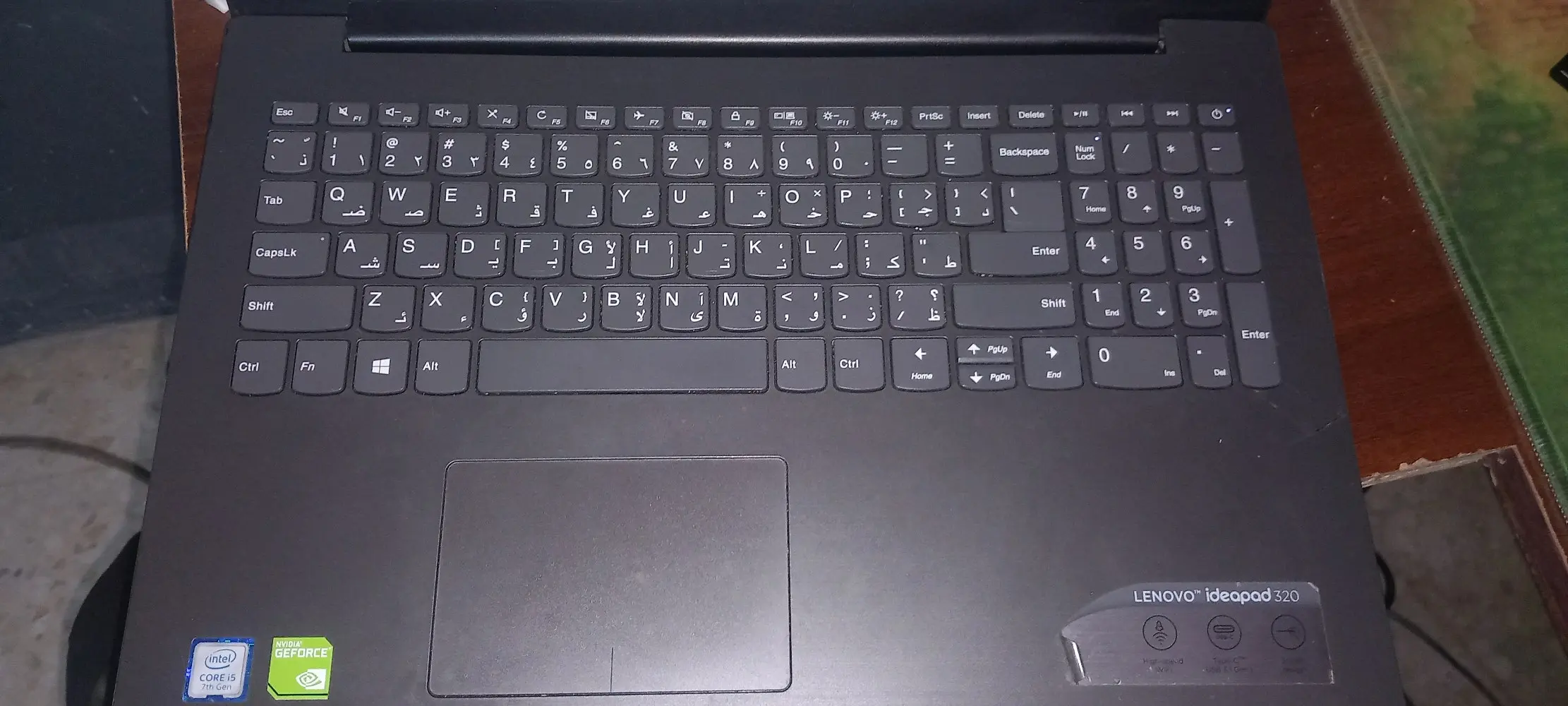 لابتوب لينوفو i5 كرتين شاشه