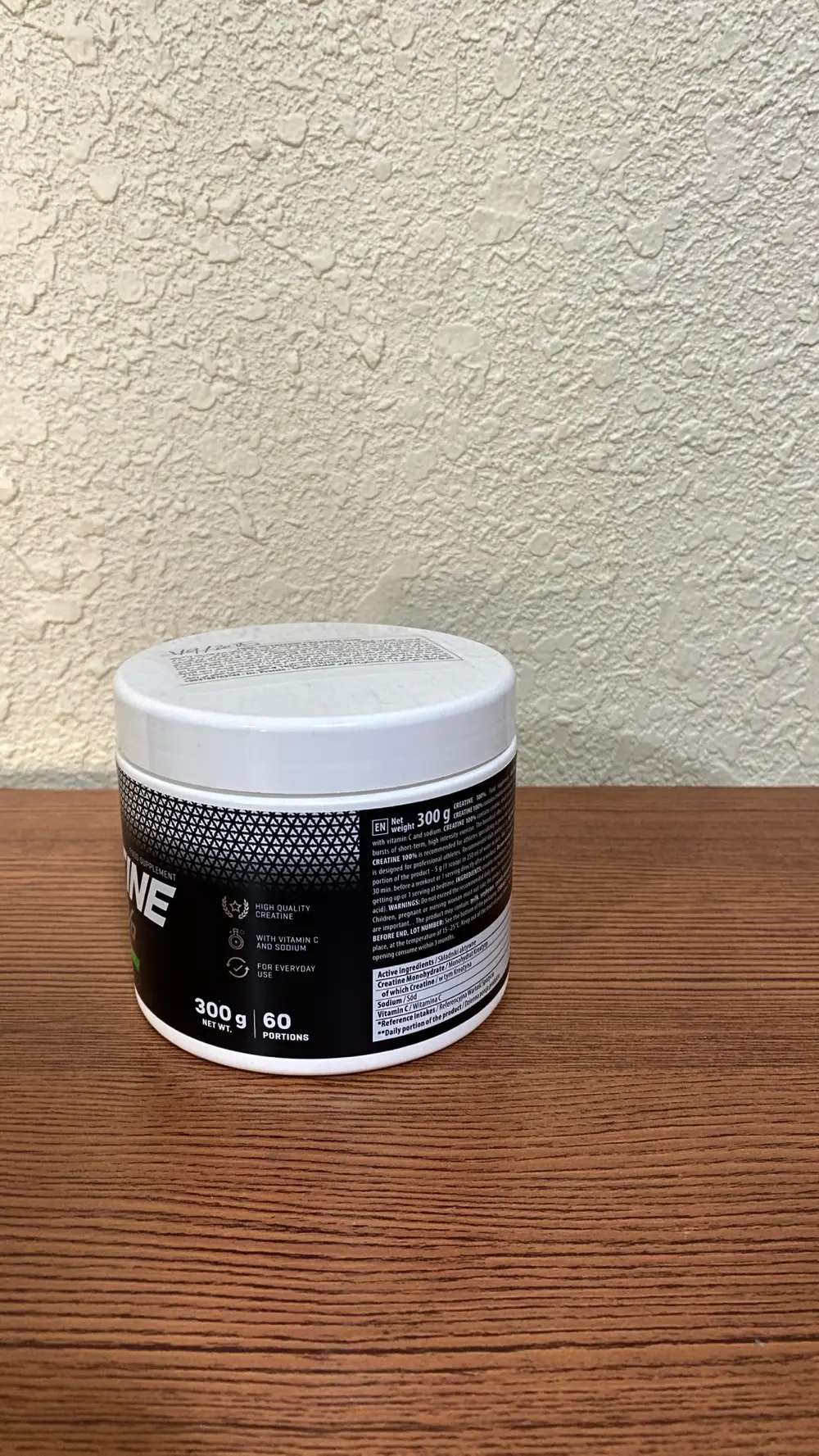 used Like New Protein Powder and Creatine