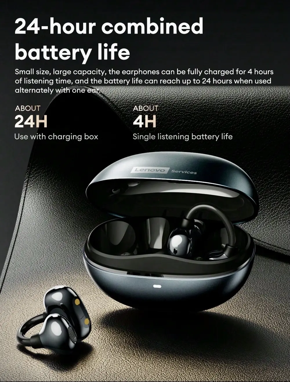 إذا بتدور على سماعة بتجمع بين "الفخامة" و"الراحة" وبسعر لقطة، سماعة Lenovo RS106