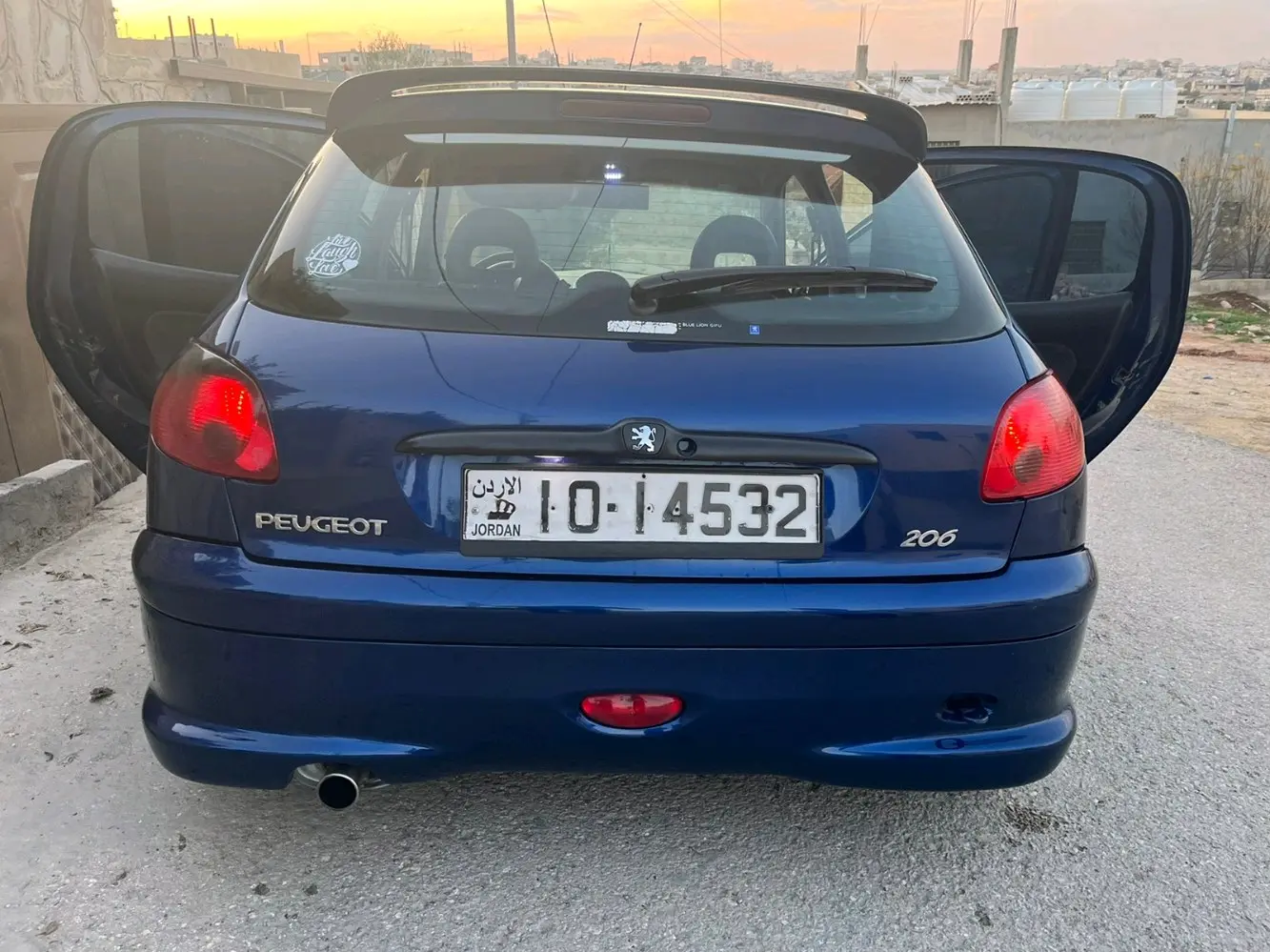 بيجو 206 موديل 2006 جير عادي