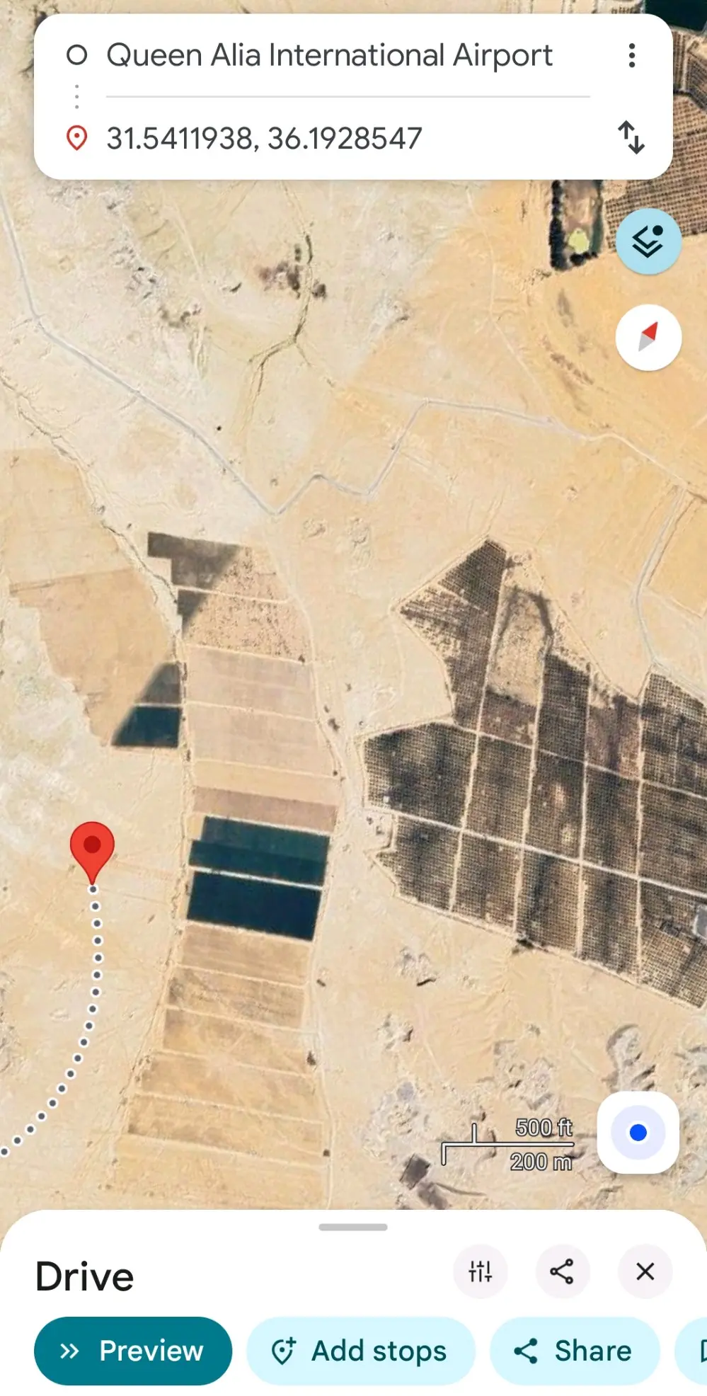 قطعتين ارض بمنطقة الخريم بعد مطار الملكة عالية من مدخل ضبعة