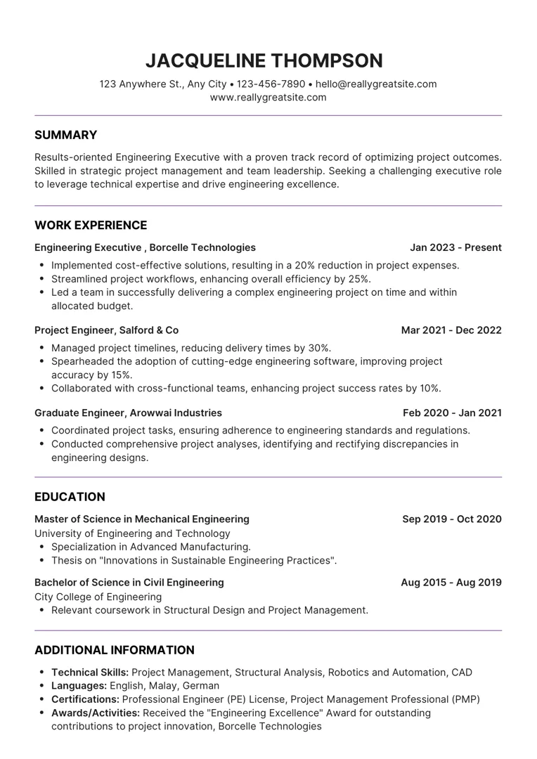 CV سيره ذاتيه  احترافيه