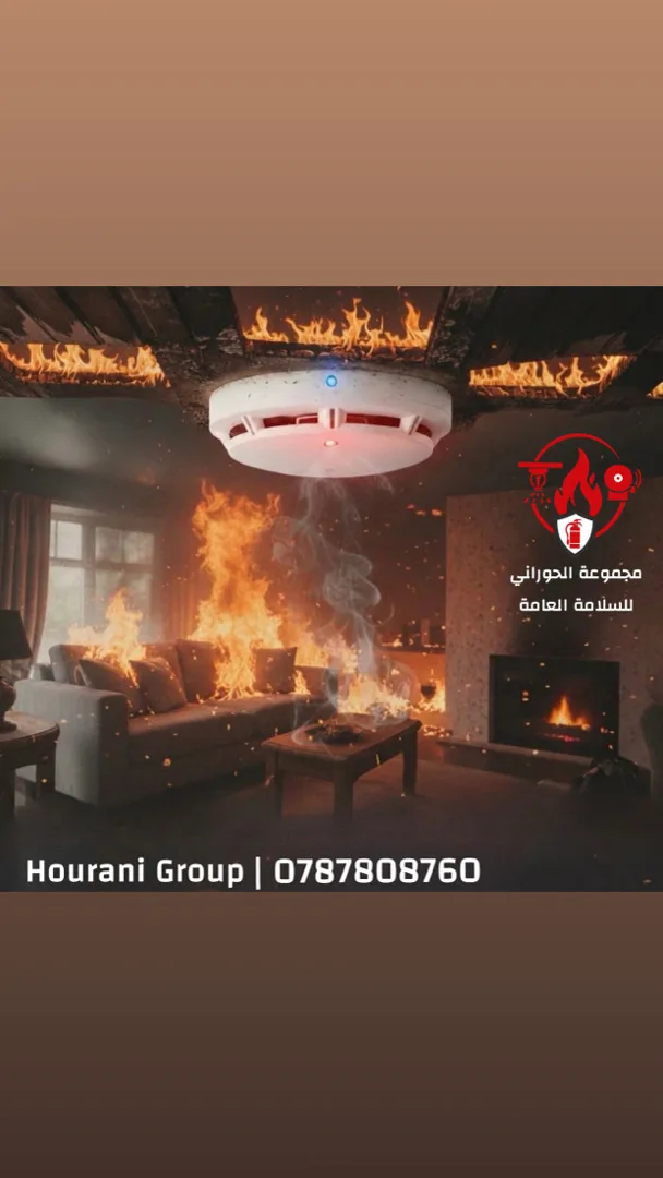 انظمة انذار الحريق اطفاء حريق وسلامه عامة ابواب مقاومة للحريق معتمدة دفاع مدني