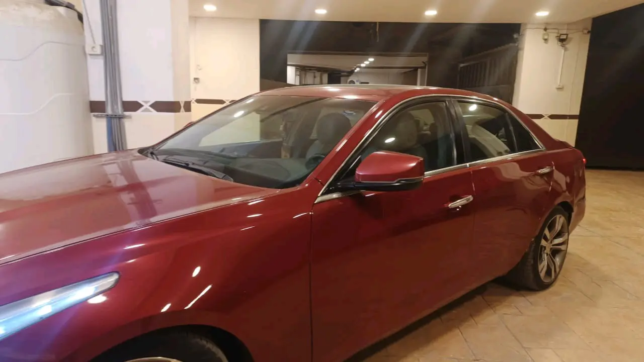 كاديلاك CTS موديل 2014 فل لمن معه إعفاء أو للقطع