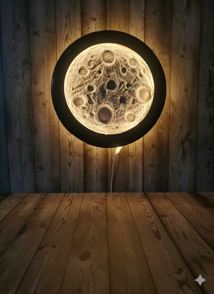 قمر مضيء