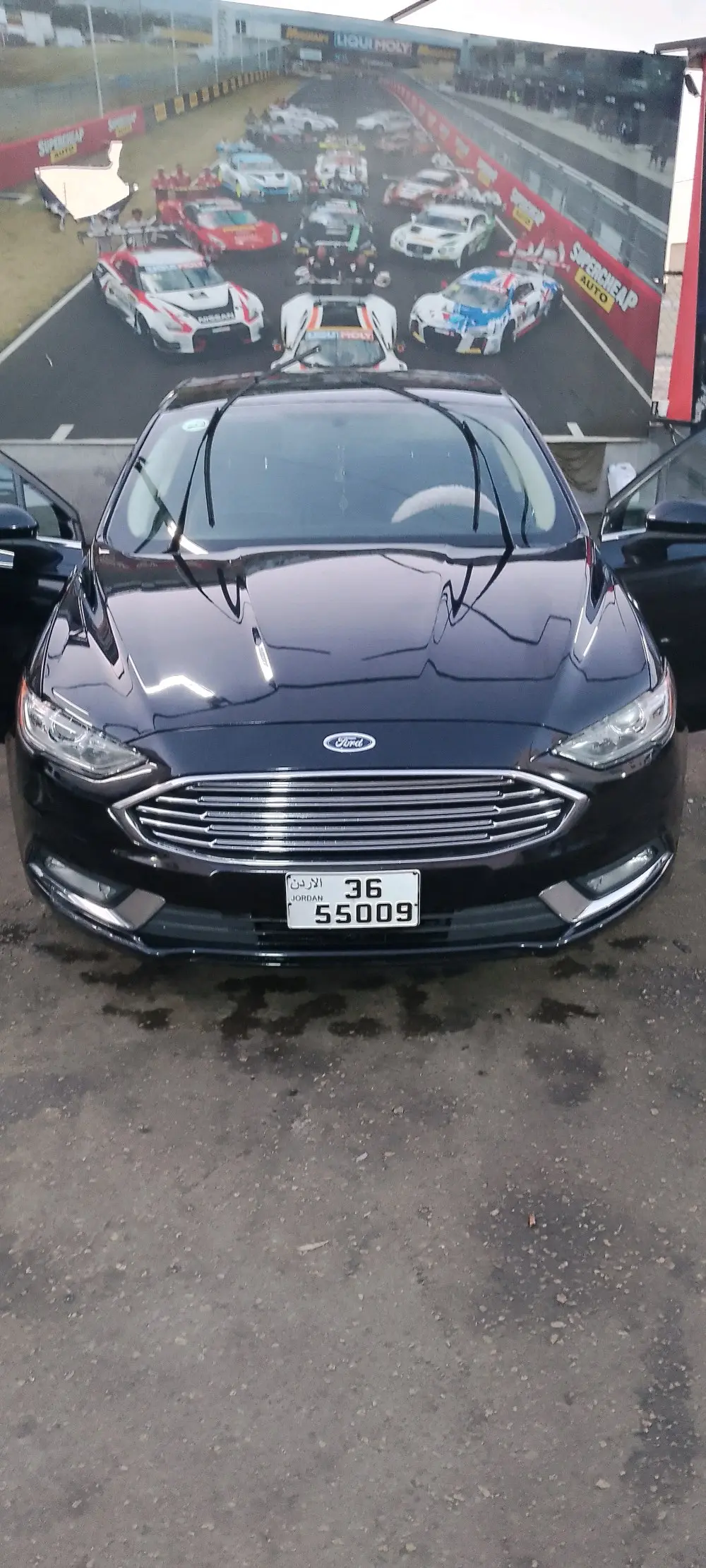 فورد فيوجن 2017 لون اسود