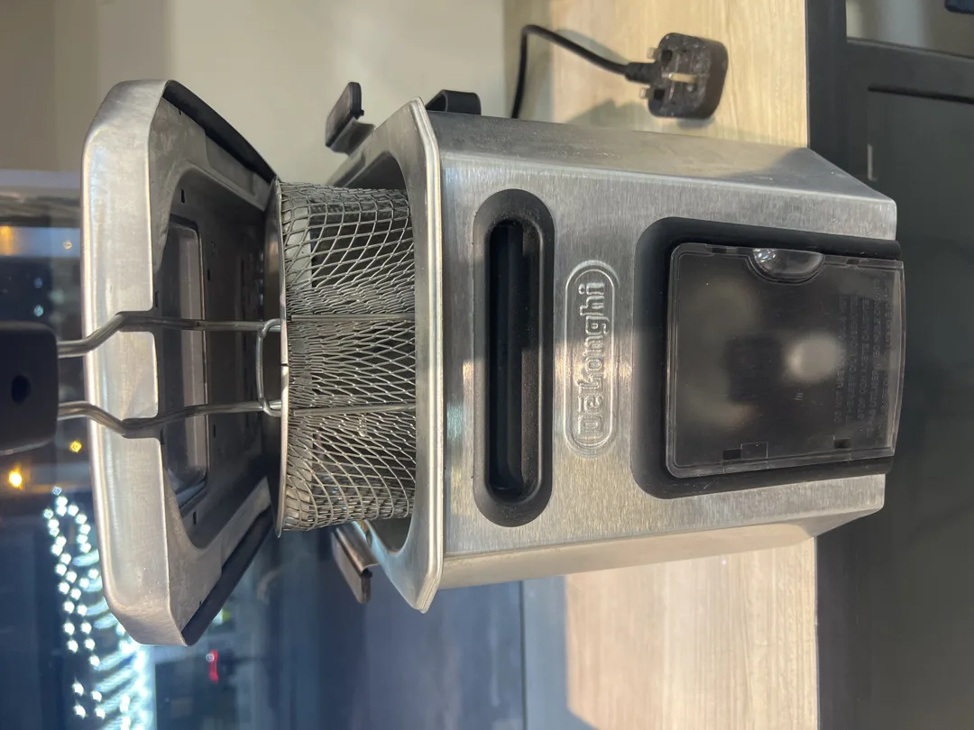 قلاية زيت كهربائية ستيل 3 لتر