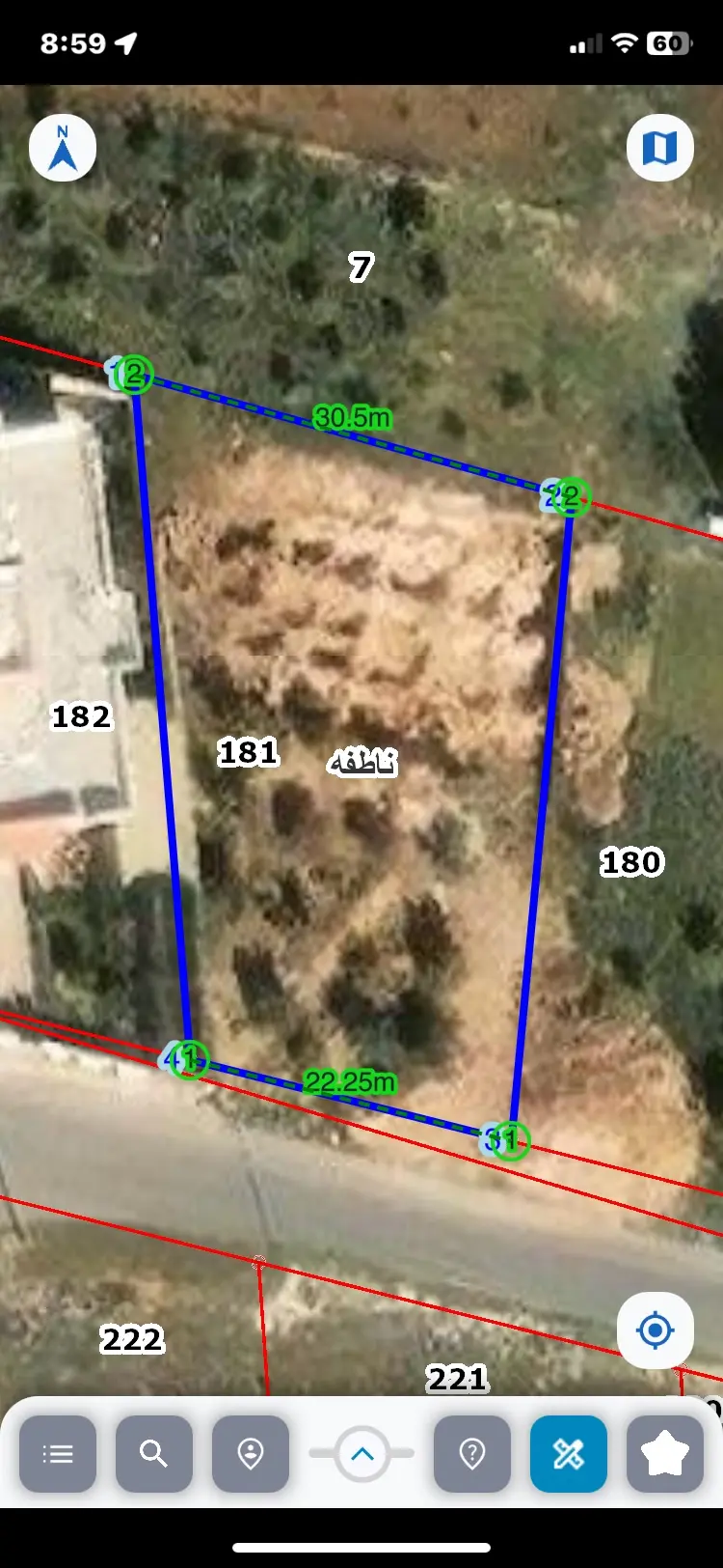 قطعة ارض للبيع في منطقة مميزة في اربد