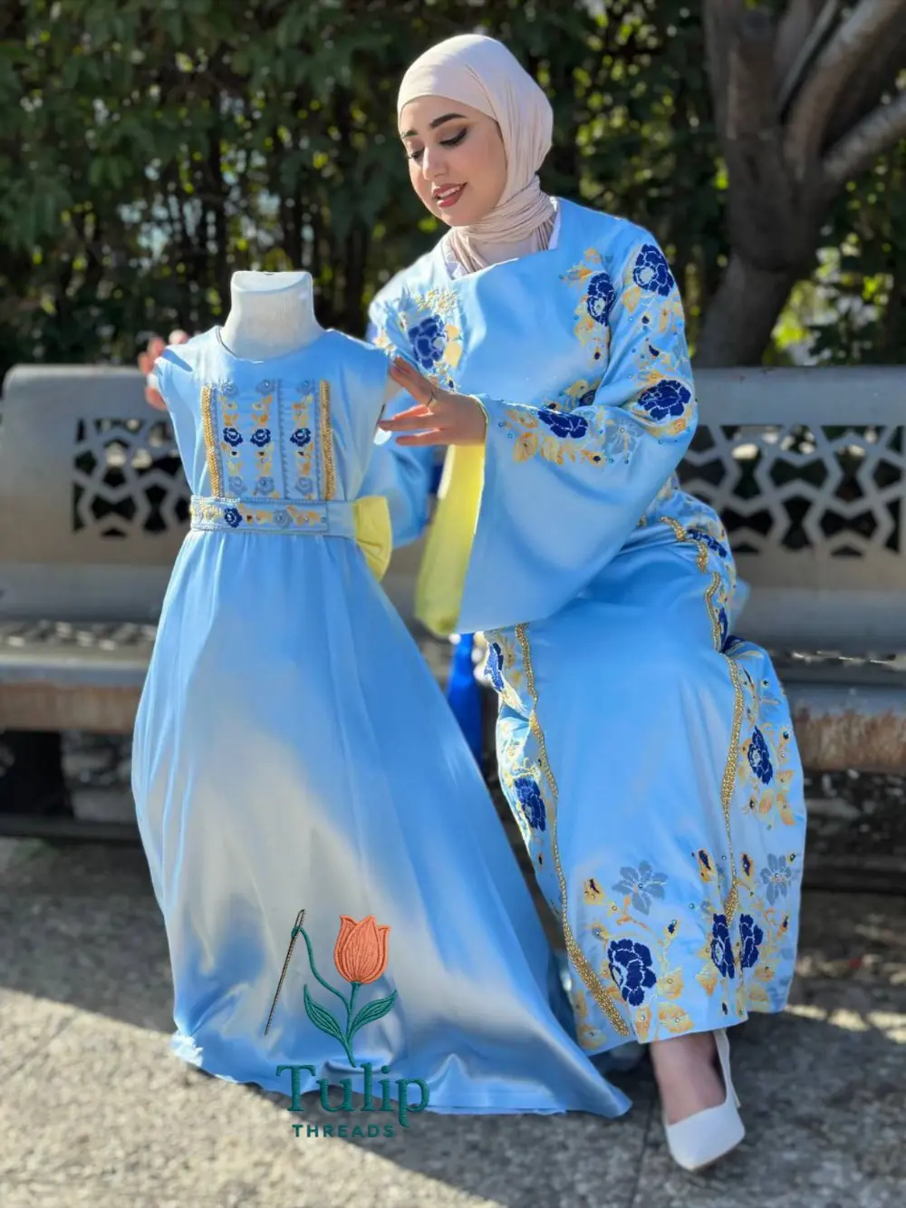 تفصيل ثواب وفساتين مطرزه حسب الطلب