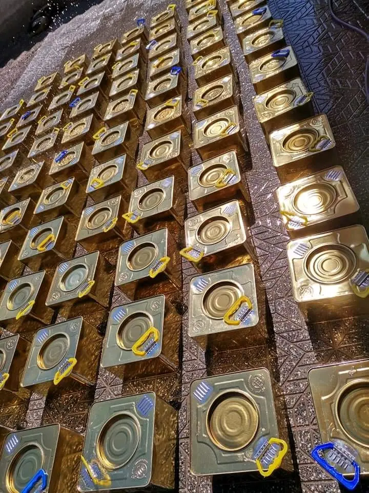 جبنة غنم بيضاء مغلية وزن أربعة كيلو