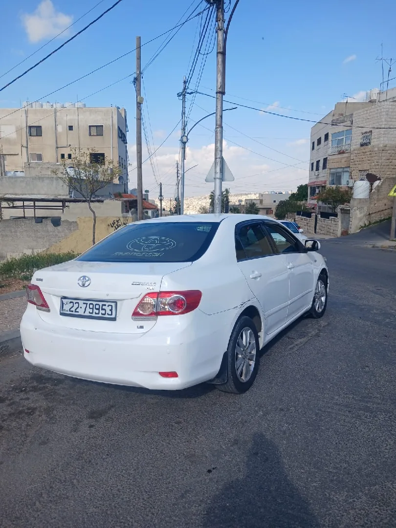 تويتا كورولا موديل 2012