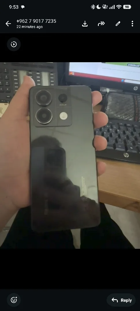 جهاز مستعمل بسعر طري ب ١٠٠ دينار بس معاه شاحنو الاصلي