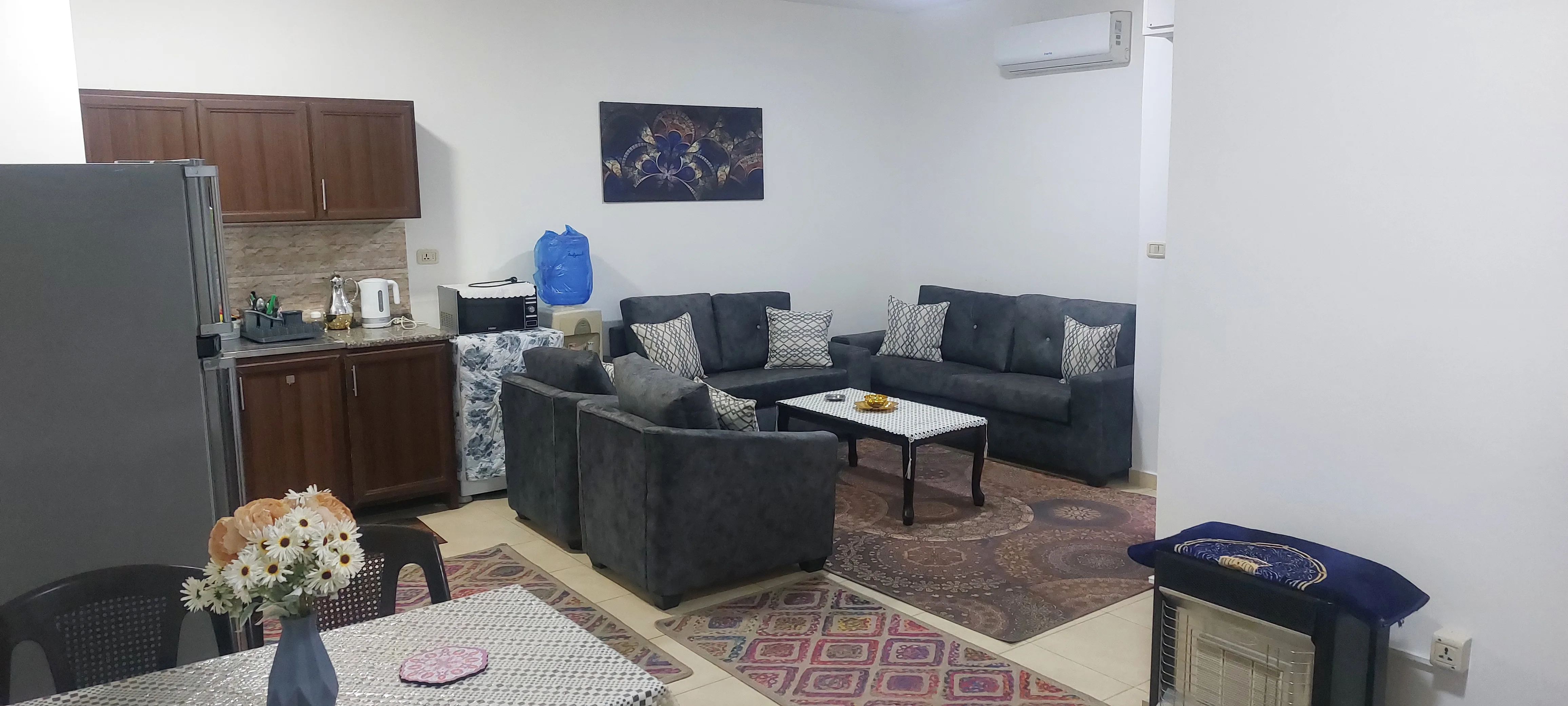 شقة مفروشة للطالبات للايجار الشهري الجبيهة