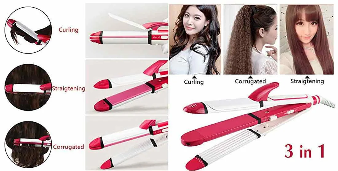 جهاز ستيم للشعر عدة تسريحات