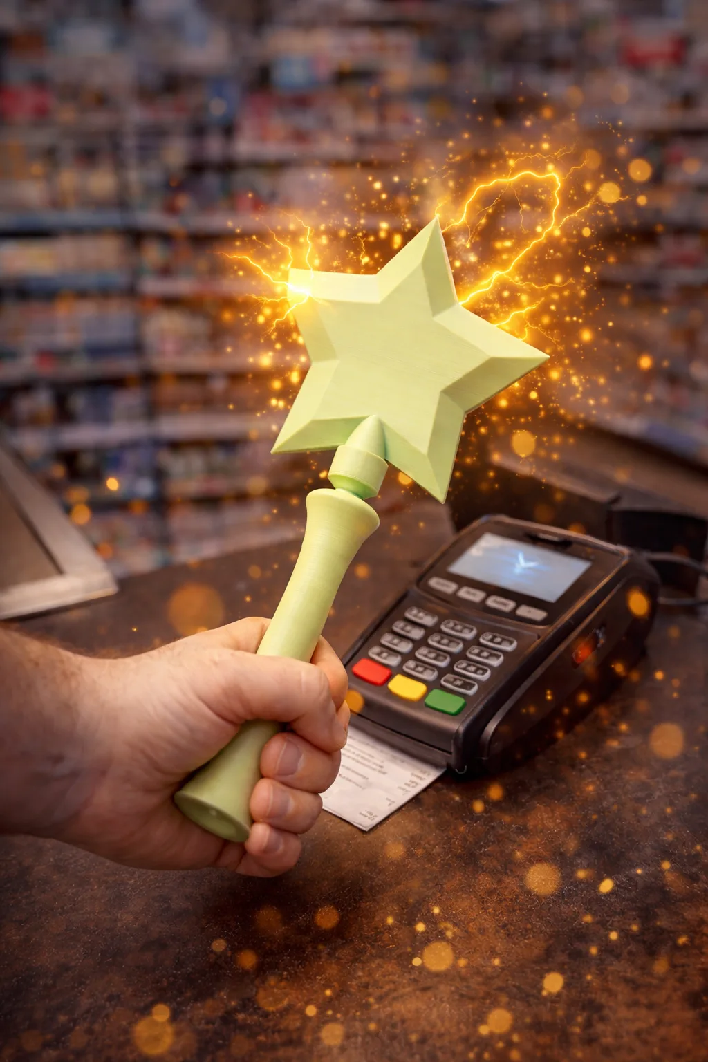 Magic Payment Wand - عصا دفع سحرية