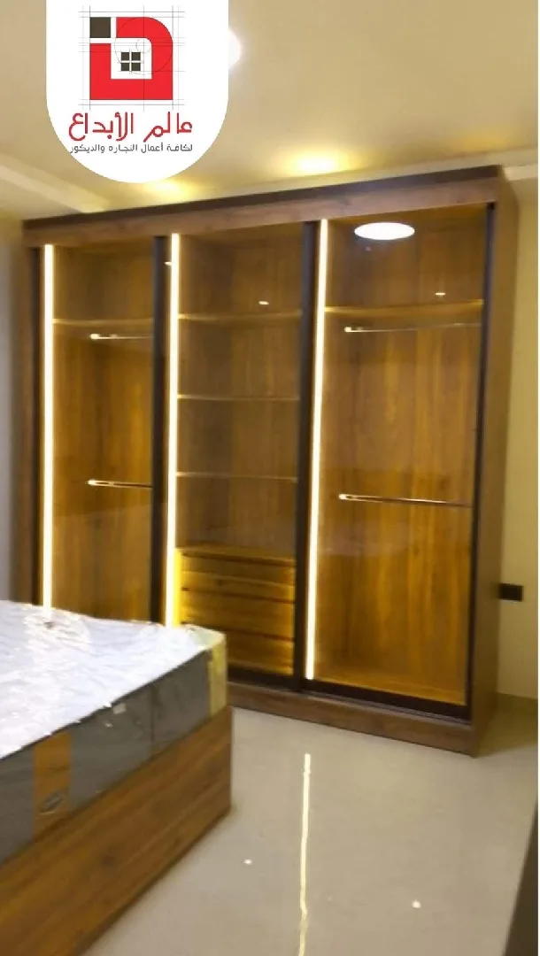 لكافة اعمال النجاره والديكور