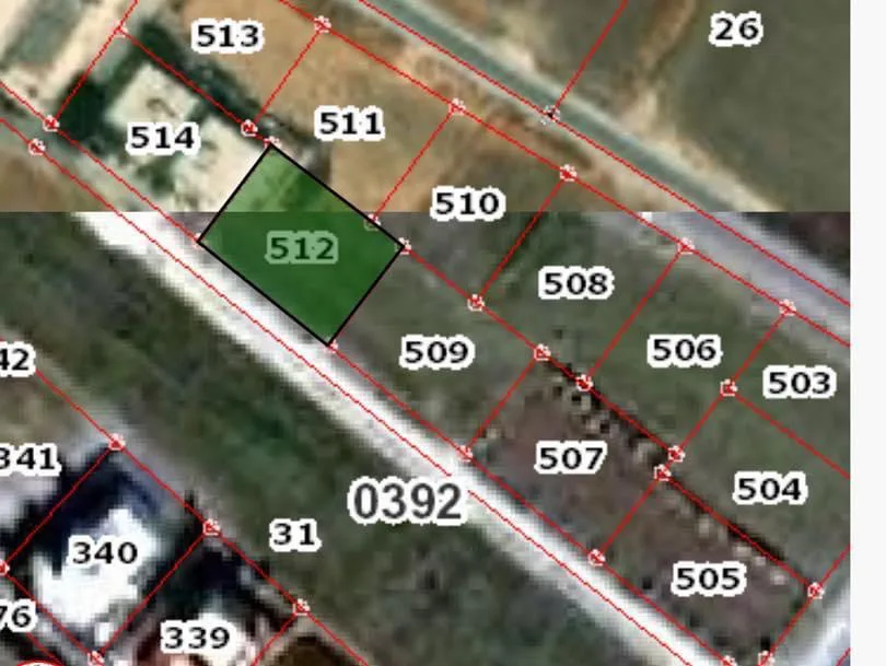 ارض سكنيه السرو السلط