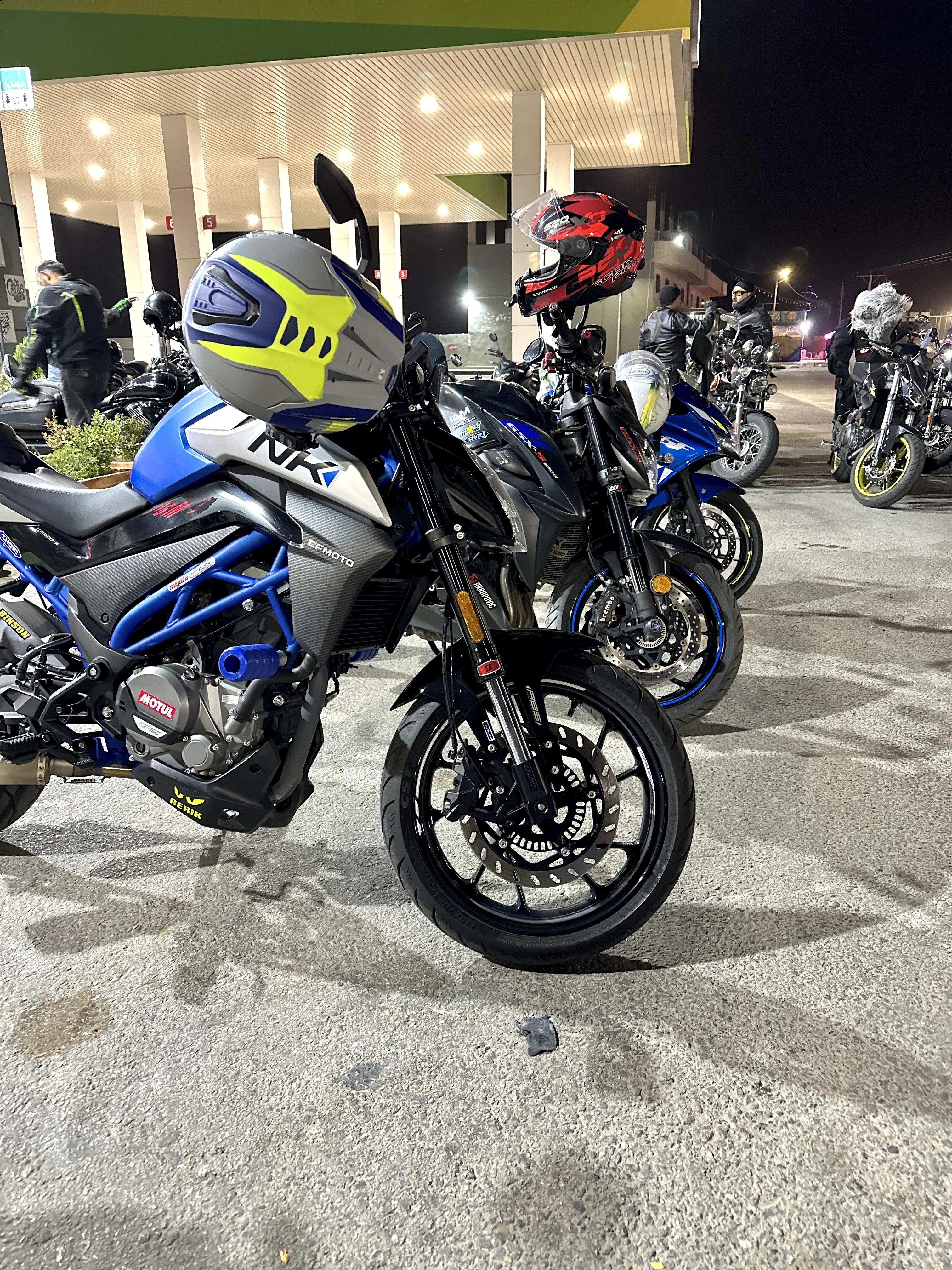 cfmoto nk300 2023 ماشيه 6900