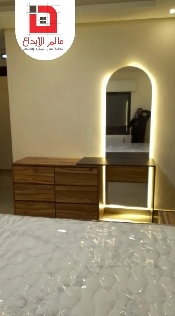 لكافة اعمال النجاره والديكور