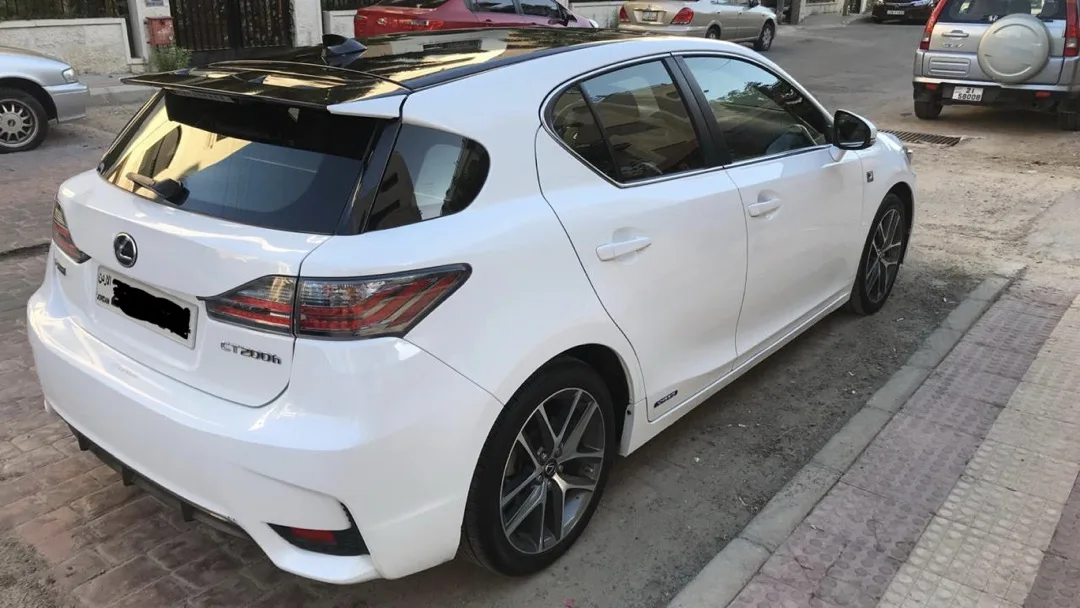 سياره لكزس اف سبورت هايبرد ٢٠١٥ فل الفل فحص كامل للبيع