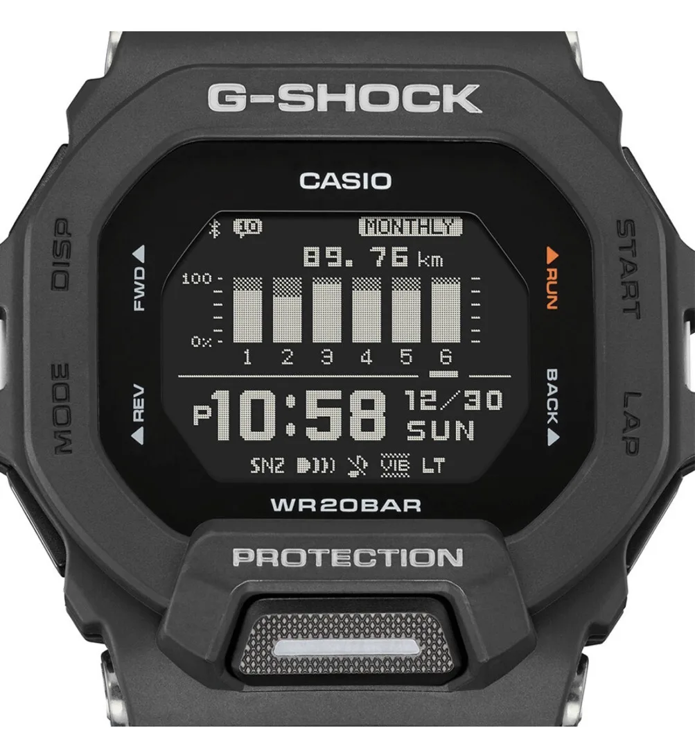 G-SHOCK GBD-200-1 (G-SQUAD)