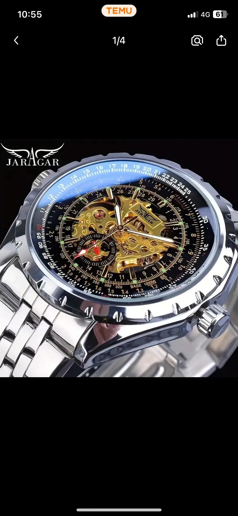 JARAGAR Men Automatic Watch