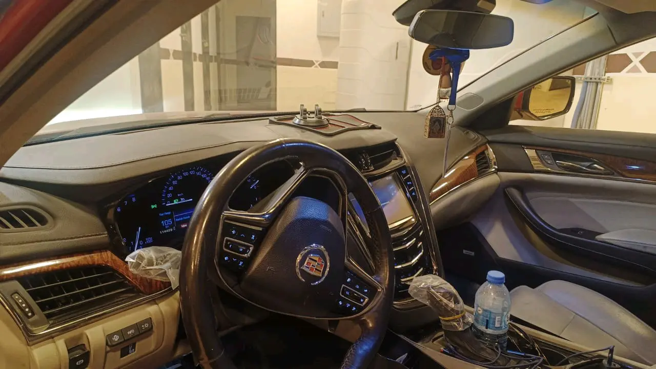 كاديلاك CTS موديل 2014 فل لمن معه إعفاء أو للقطع