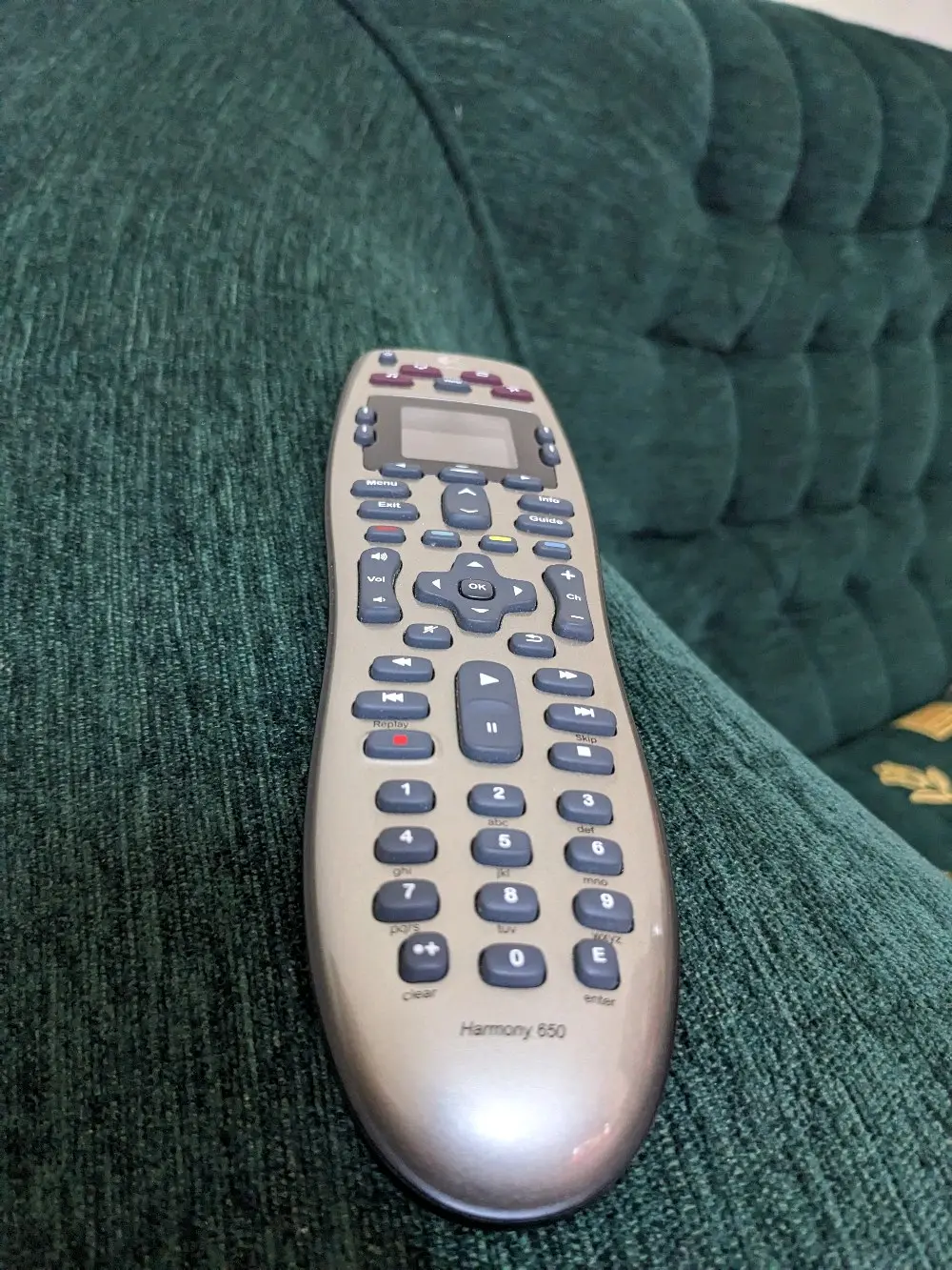 remote Logitech Harmony 650