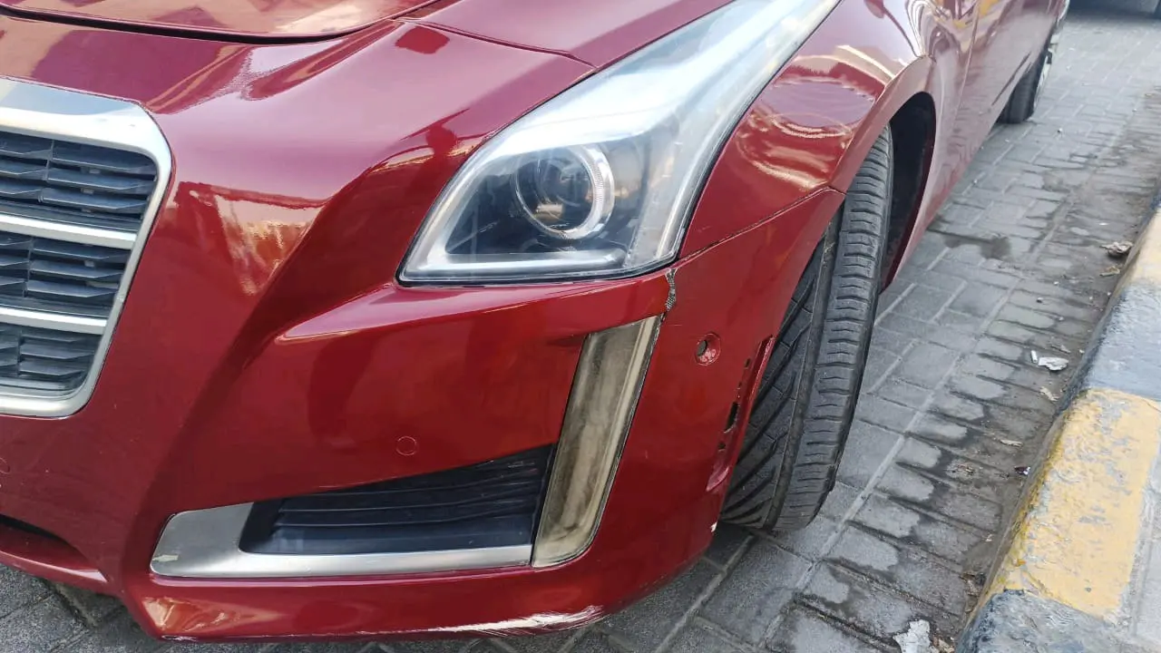 كاديلاك CTS موديل 2014 فل لمن معه إعفاء أو للقطع