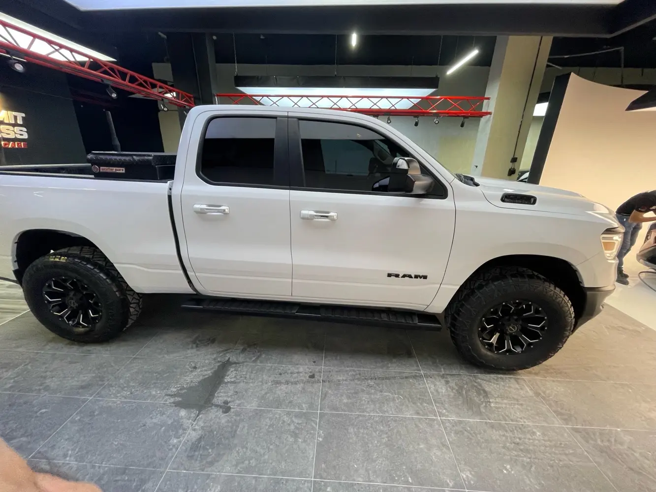 دوج رام 2019 بيك اب مستعملة عالية الجودة بمواصفات أمريكية كلين تايتل فحص اتوسكور