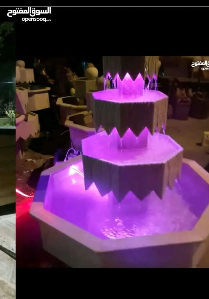 نوافير. بحرات
