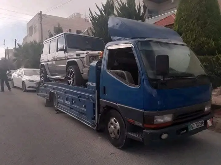 ونش لنقل السيارات والكرفانات والبضائع