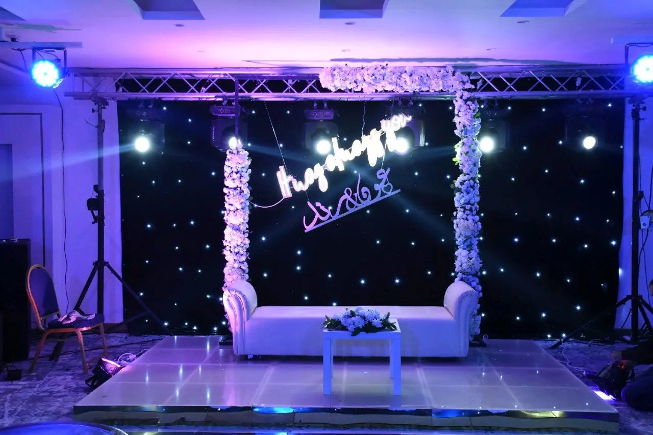 تجهيز و تنظيم جميع حاجيات الافراح والمناسبات والمؤتمرات والحفلات الخاصة والعامة