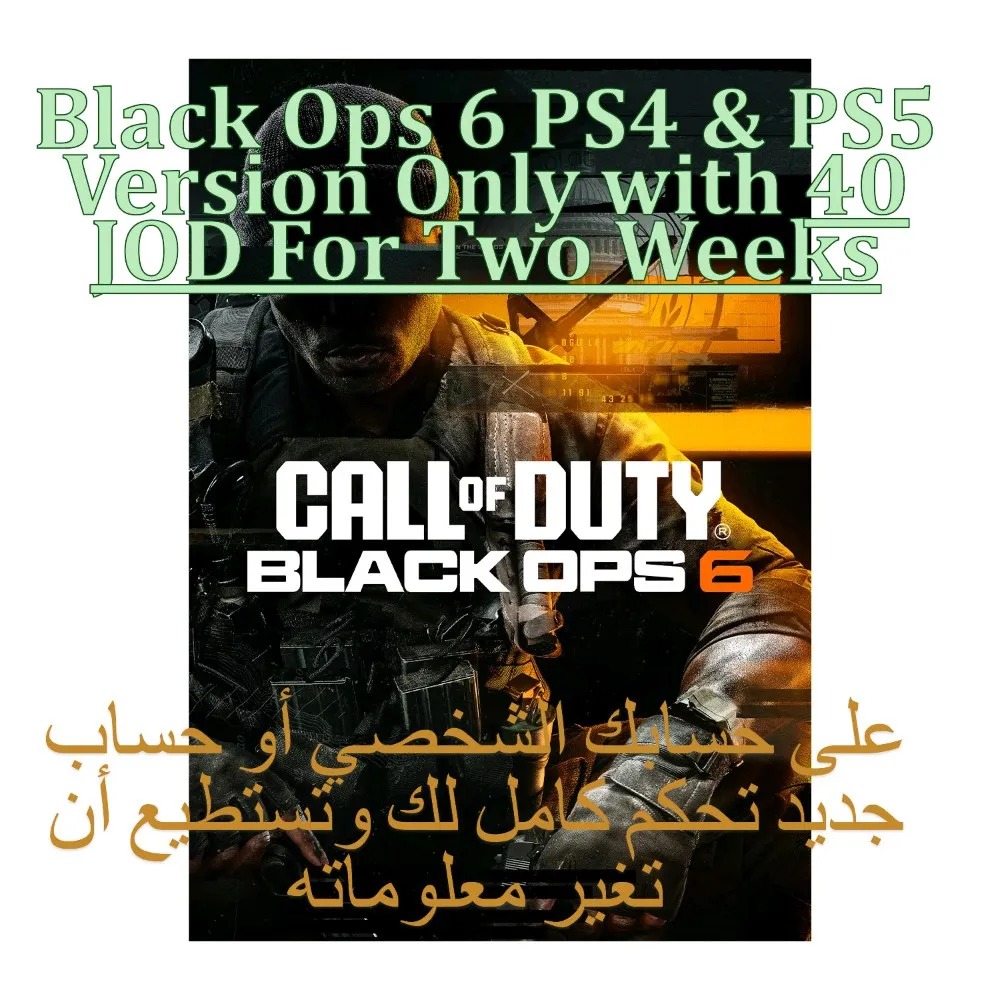 Call Of Duty Black Ops 6 Playstation