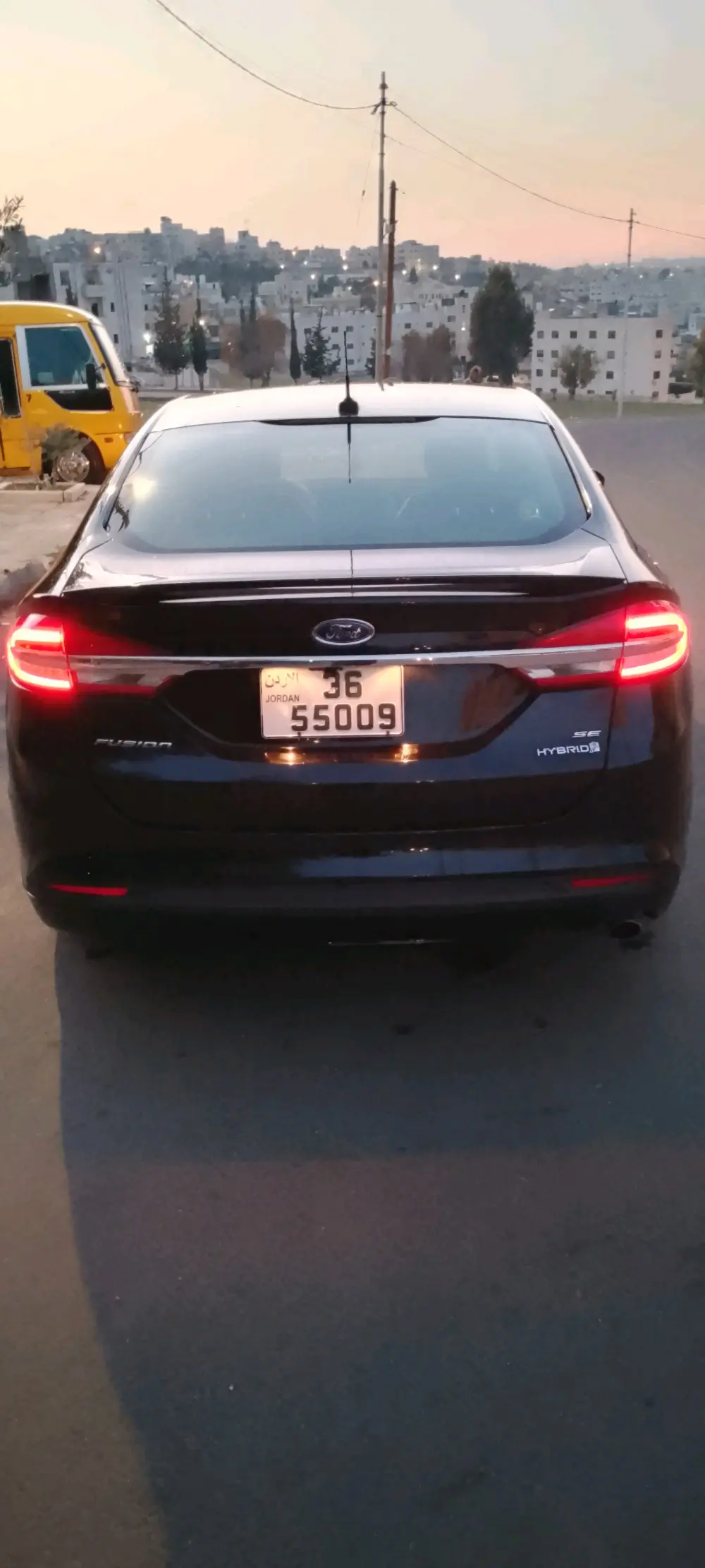 فورد فيوجن 2017 لون اسود