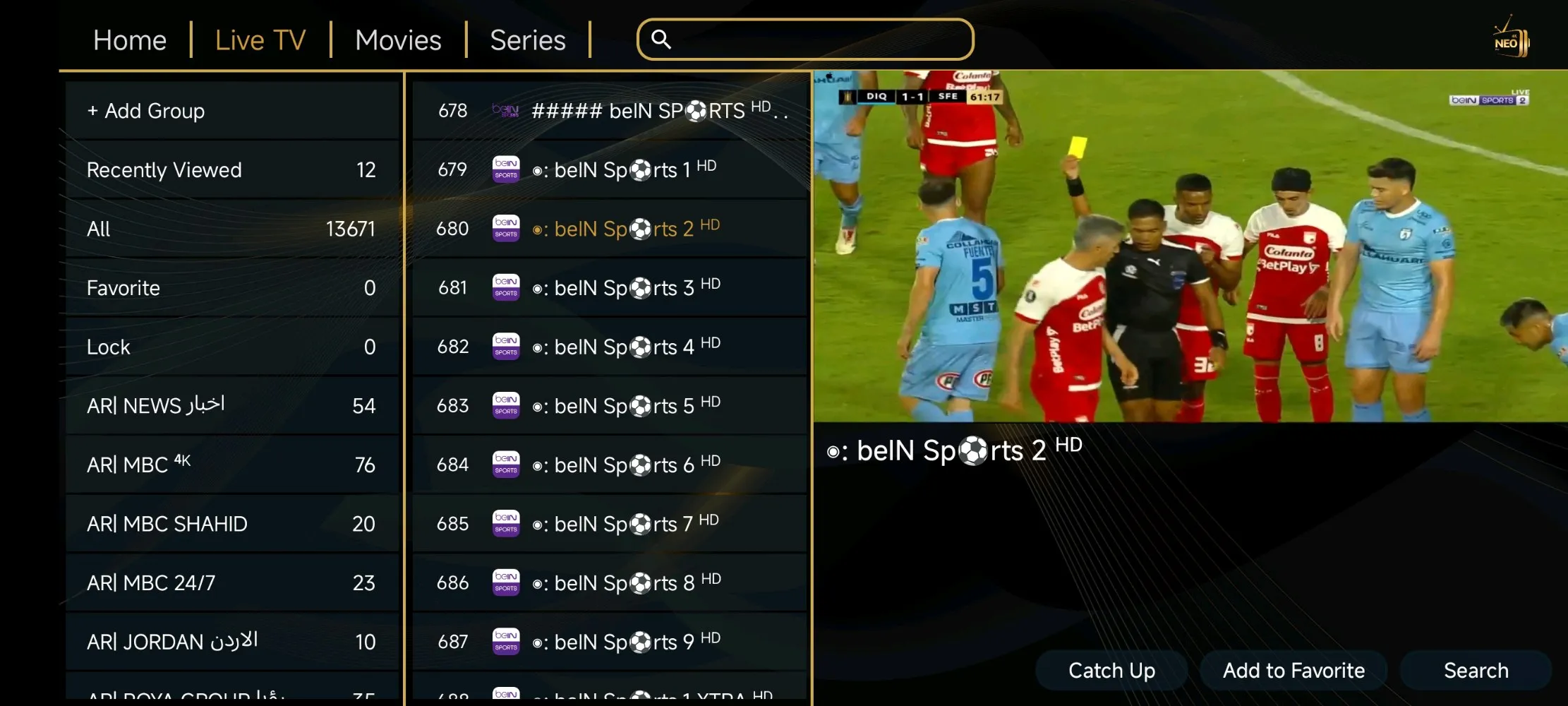 NEO 4K PRO (IPTV)