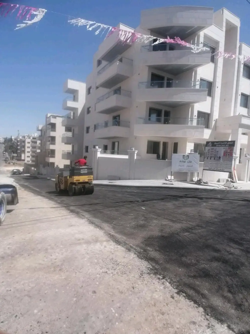 تزفيت مداخل البيوت وتزفيت الشاليهات والمزارع وعمل سيلنكود زراعي 0776155618