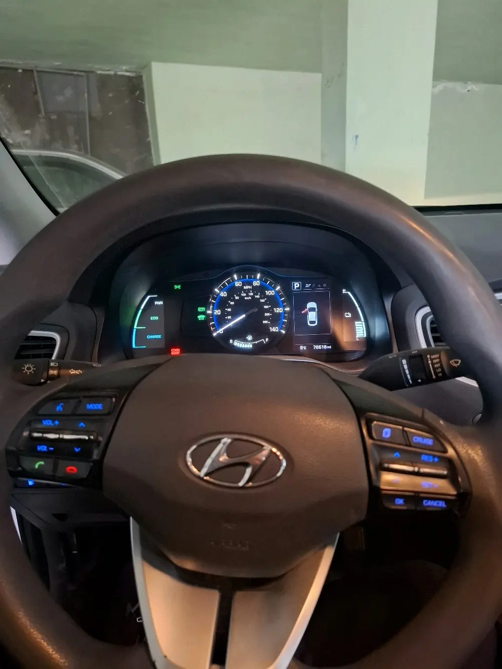 هيونداي ايونيك 2019 موديل صالون سيدان هايبرد بمواصفات أمريكية بحالة ممتازة