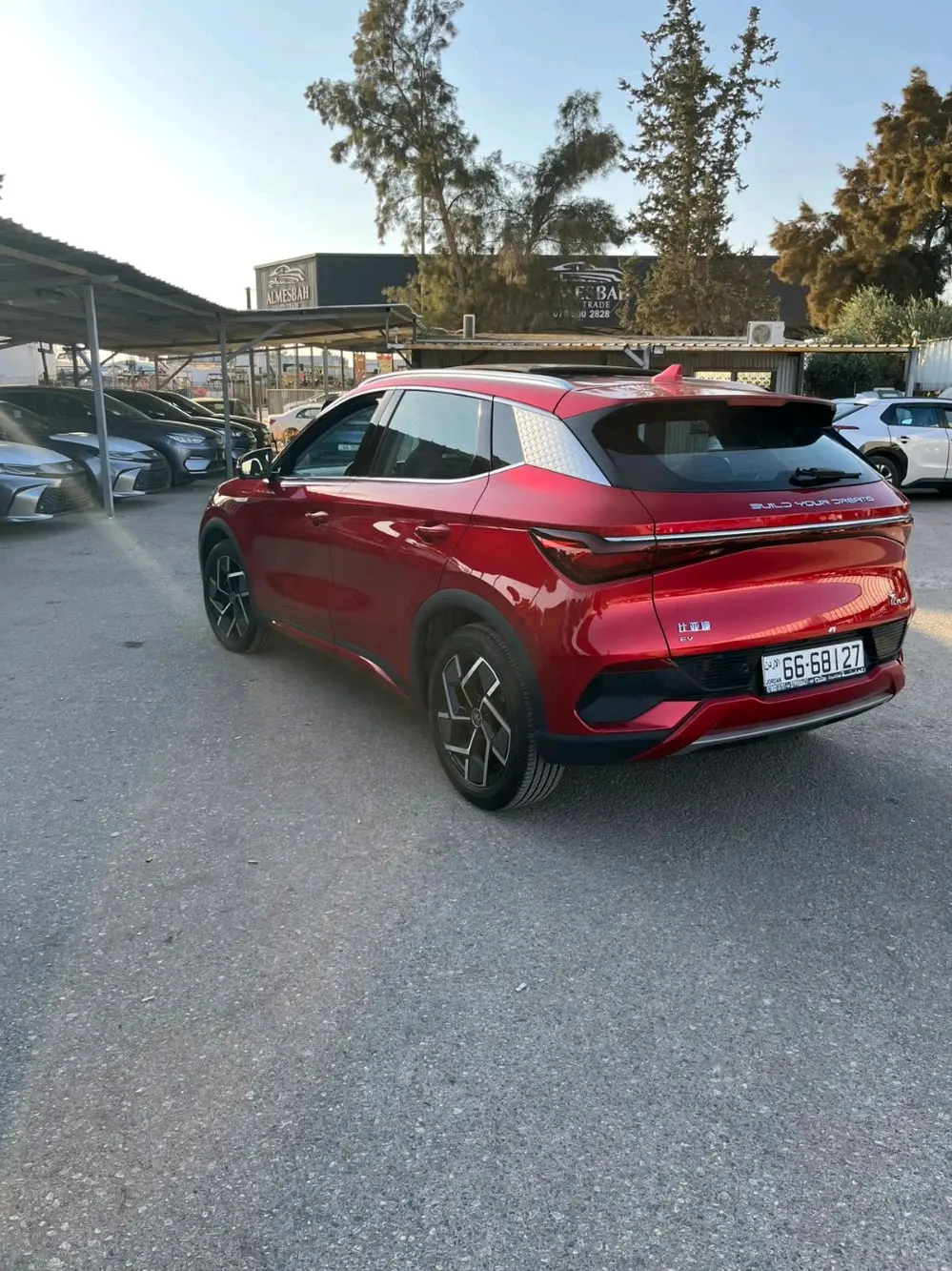 بي واي دي ايوان موديل 2023 بطاريه كبيره 510 فل ابشن بانوراما متحركه عداد قليل اص