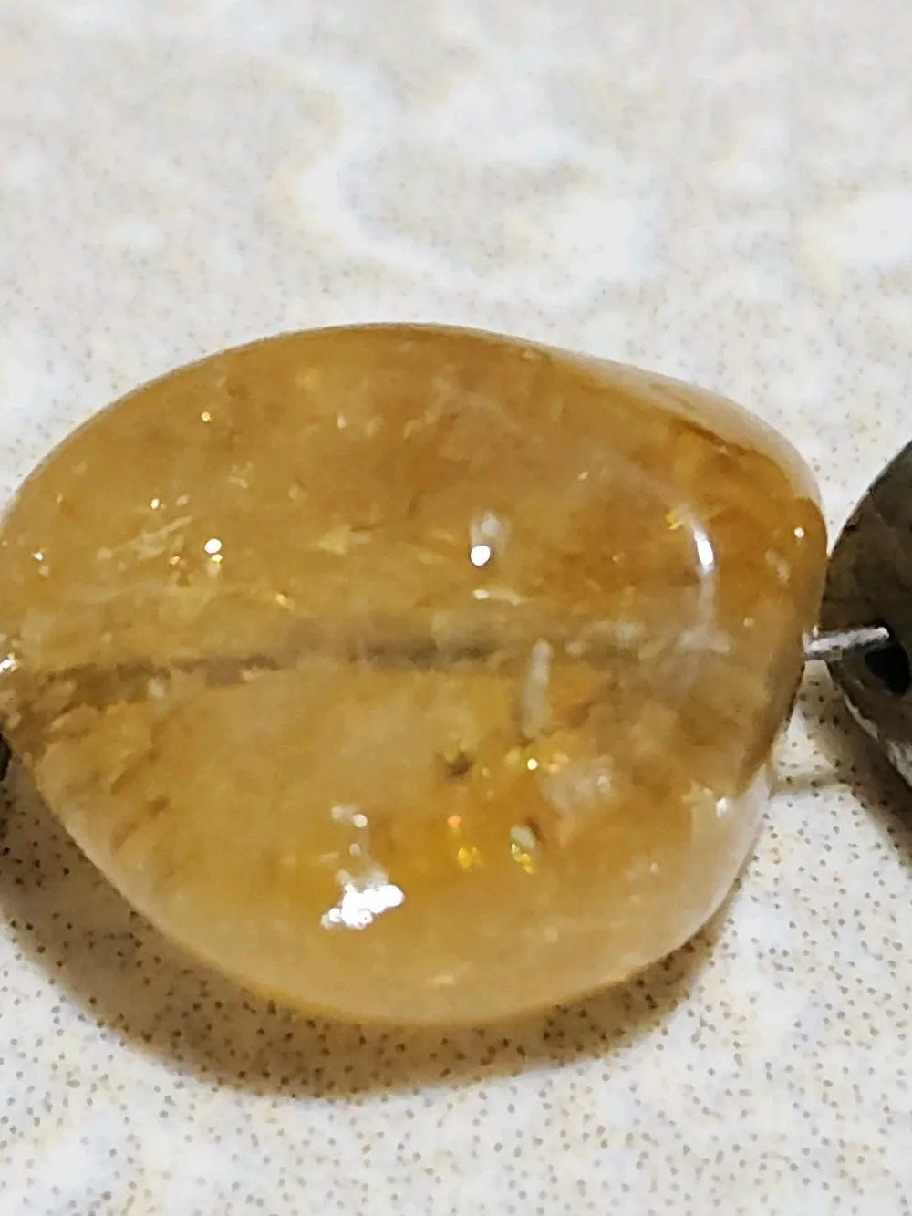 سوار  من السترين الطبيعي والبيريت